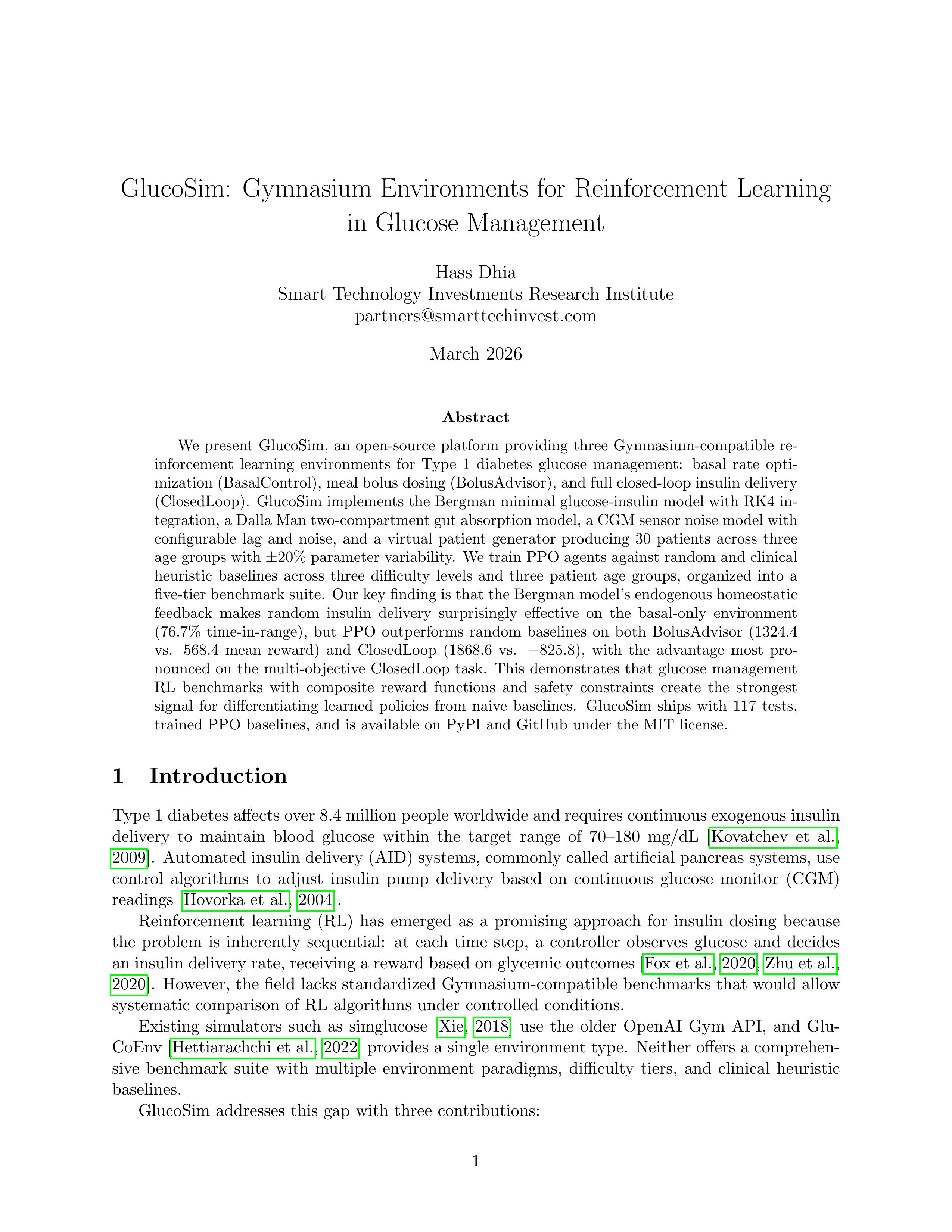 GlucoSim paper title page