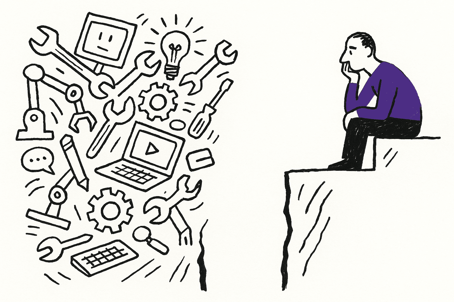 The Gap Between AI Adoption and AI Thinking