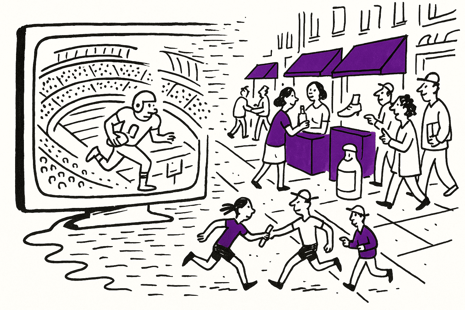 The Super Bowl Ground Game: Why Brands Are Betting on Sidewalks Over Screens