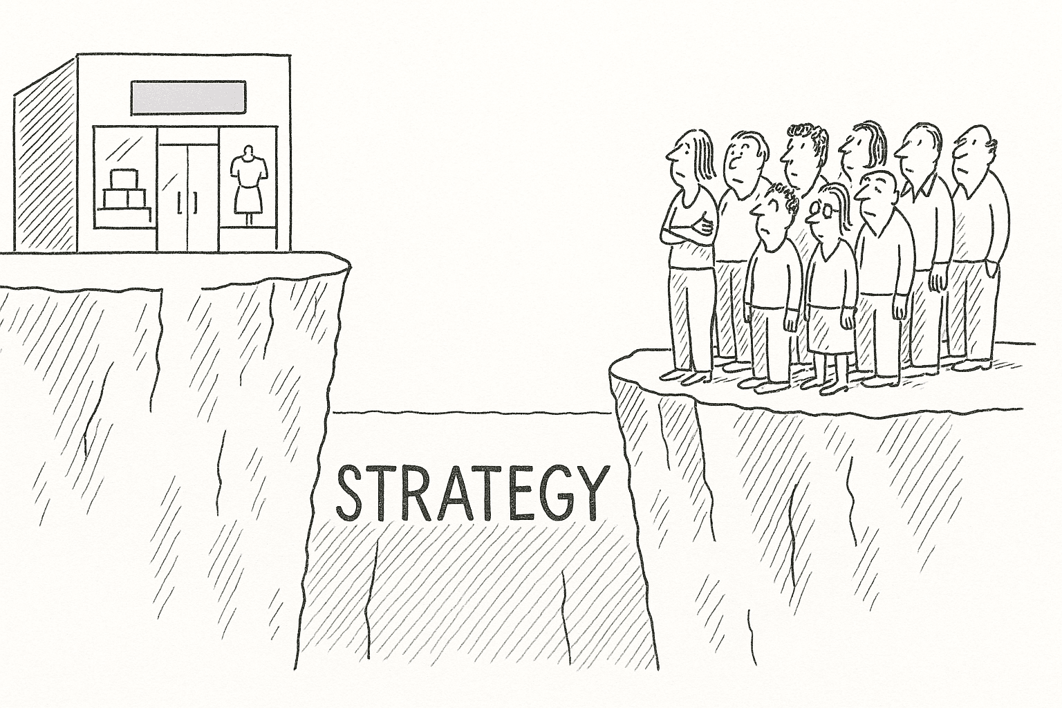 The Strategy Gap: Why Stores Aren't Strategies and AI Won't Save You