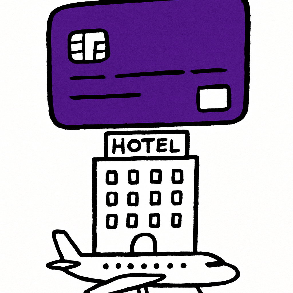 Chart showing loyalty shifting from airlines to credit cards