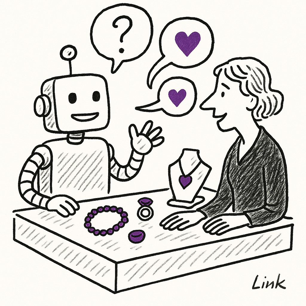 AI agent conducting emotional selling conversation
