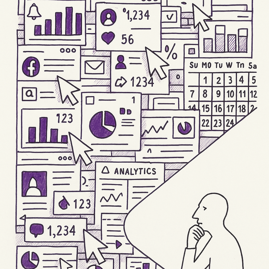 Chart showing the 90-10 split in marketing operations vs strategic work