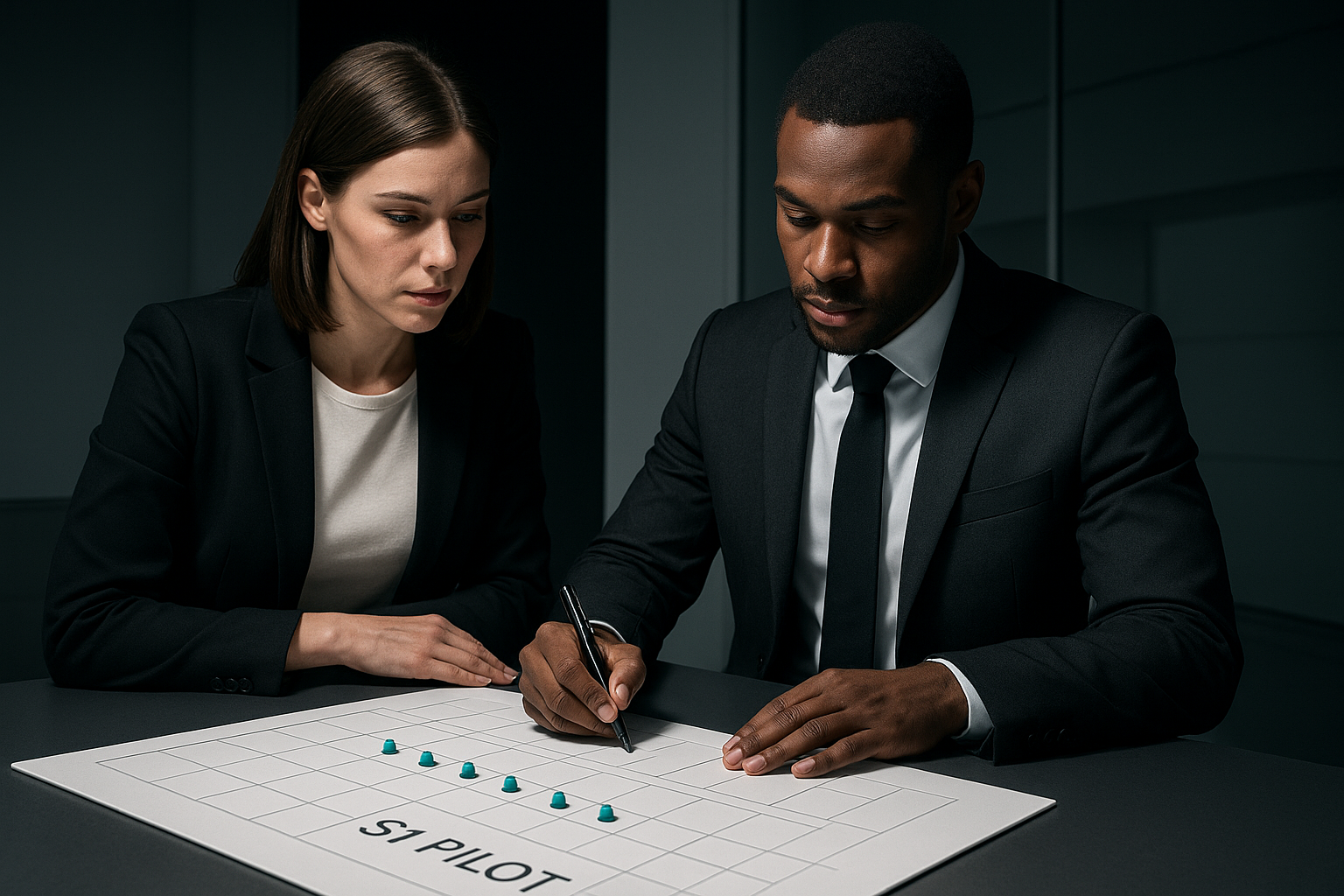 Head of Retail signing off on S1 6-week pilot replacing a weekend discount with co-branded activations.