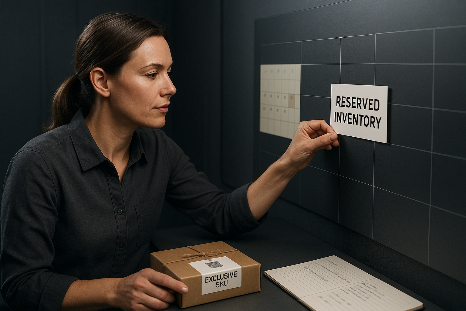 Head of Retail reserves inventory and signs partnership to run a third-week December exclusive test.